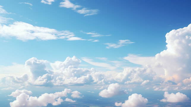 landscape photography of blue sky and white clouds 