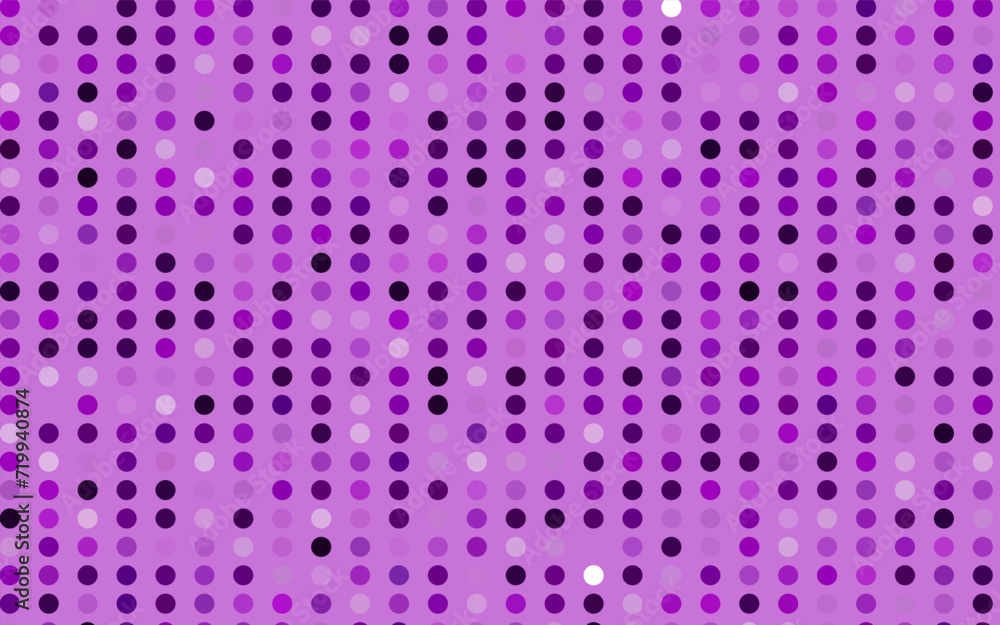 Aufkleber light purple vector texture with disks. illustration with set of shining colorful abstract circles. 