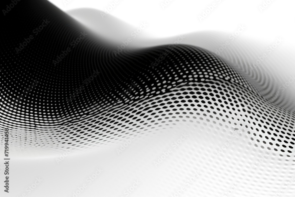 Poster a captivating black and white photo capturing the power and beauty of a wave. perfect for adding a t