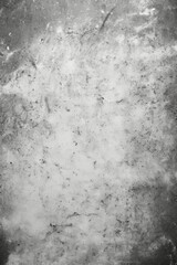 Obraz premium A black and white photo of a dirty wall. Suitable for urban themes and grunge backgrounds
