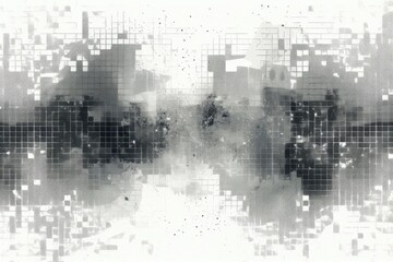 A black and white photo capturing the essence of a city. Perfect for adding a timeless and classic touch to any project