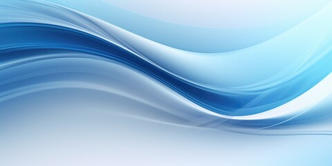Fototapeta premium Abstract blue and white waves on a background. Suitable for various design purposes