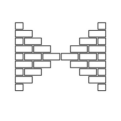 Pile of Bricks Outline