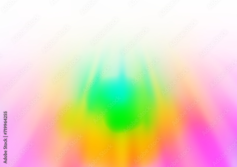 Poster light multicolor, rainbow vector abstract bokeh pattern. colorful illustration in blurry style with 