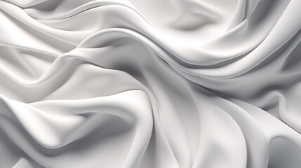abstract background with folded textile white. 