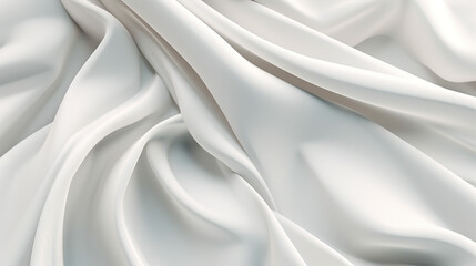  abstract background with folded textile white.  - obrazy, fototapety, plakaty