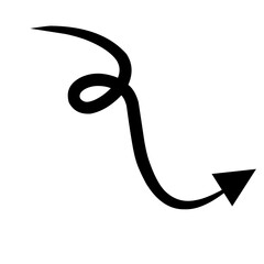 Black Arrow up and down 