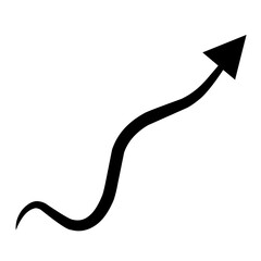 Black Arrow up and down 