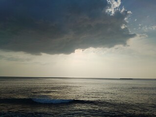 Obraz premium sunset over the sea