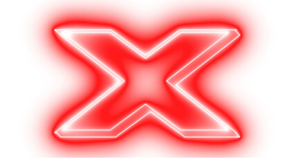 Red X PNG, Red X PNG transparent images, Glowing red neon light X wallpaper, neon light X wallpaper, Red X Transparent