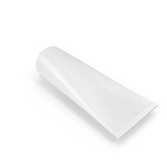 White Cosmetic Tube PNG