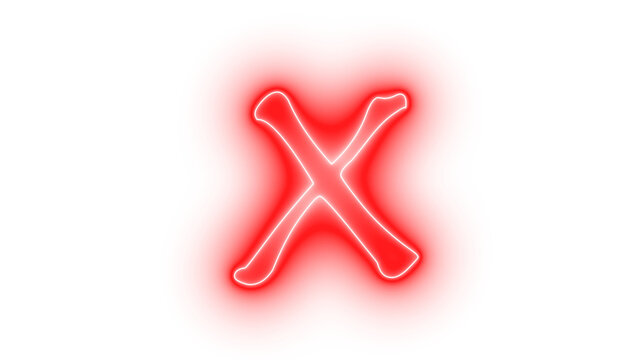 Red X PNG, Red X PNG transparent images, Glowing red neon light X wallpaper, neon light X wallpaper, Red X Transparent