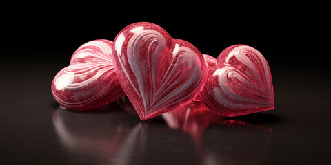 heart shaped candy,,Sweet heart shaped lollipop on a pink