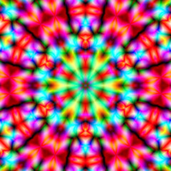 psychedelic background. Abstract decorative vintage texture. Bright flower. Illustration for design. Background image.