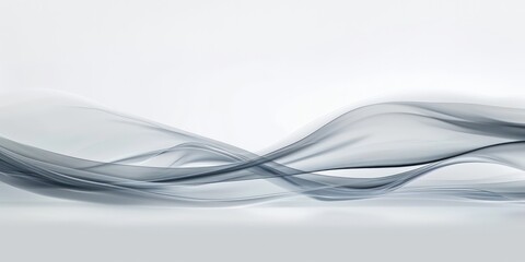 Smoke wave of Chinese style  , with  flowing gracefully across a pristine white surface.