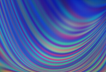 Light BLUE vector background with bubble shapes.