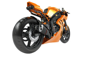 Motorcycles on Transparent Background, PNG, Generative Ai