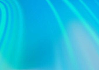 Light BLUE vector template with lava shapes. Shining crooked illustration in marble style. The elegant pattern for brand book.