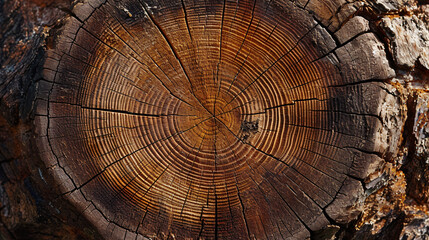 Oak Stump of tree