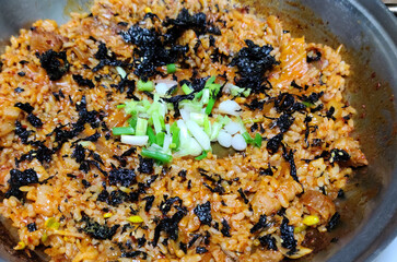 Kimchi fried rice, Korean food