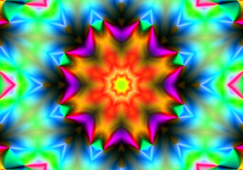 psychedelic background. bright colorful patterns. Abstract kaleidoscope  pattern. pattern for design.