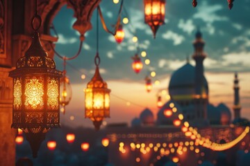 Islamic celebration of Eid al-Fitr and Eid al-Adha