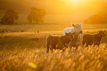 cows in the field