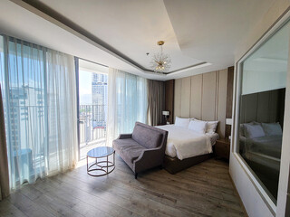 interior of a bedroom