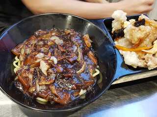  jajangmyeon, black bean sauce noodles