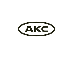 AKC Logo design vector template
