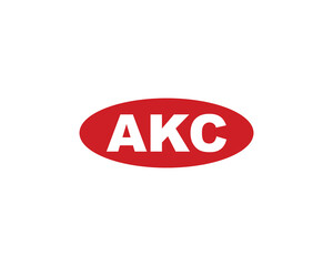 AKC Logo design vector template