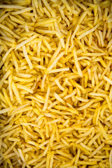 Various street foods in Taiwan, including fast snacks