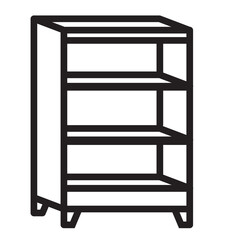 steel shelf icon
