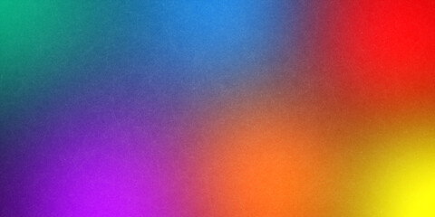 Abstract soft colorful gradient background with grainy texture