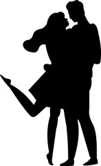 Couple Silhouette