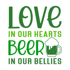 St Patrick's Day SVG Design Retro Patrick's Day SVG St Patrick's Day Rainbow sublimation SVG design