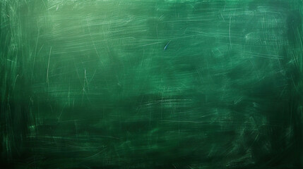 Green chalkboard background or texture with copy space for text.
