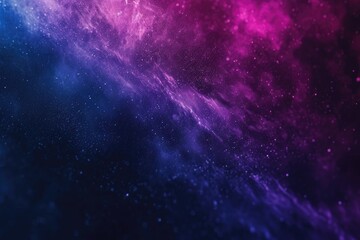 Naklejka premium Dark blue purple glowing grainy gradient background