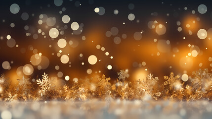 Fototapeta na wymiar Snowflake background, winter cold texture frozen icy illustration snow frost