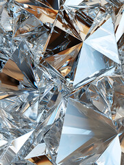 Diamond. Beautiful Diamond Texture. Gem. Background.