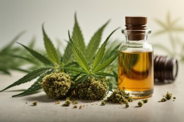 CBD oil cannabis plant