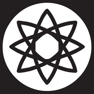 elution abstract shape, icon