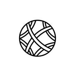 soccer or football balls vector illustration for logo or emblem with 10 different variations © Aprilla wahyudi