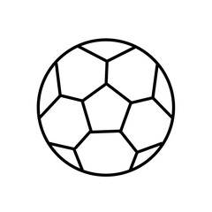 soccer or football balls vector illustration for logo or emblem with 10 different variations