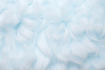 Fototapeta premium White abstract background, fur or snow waves, cotton wool. Smoky, foggy texture.