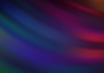 Fototapeta premium Dark Blue, Red vector abstract blurred pattern. Glitter abstract illustration with an elegant design. The template for backgrounds of cell phones.