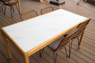 cuisine and table setting during a Jewish festival