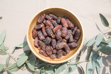 cuisine and table setting during a Jewish festival