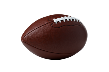 PNG, American football concept, isolated on white background