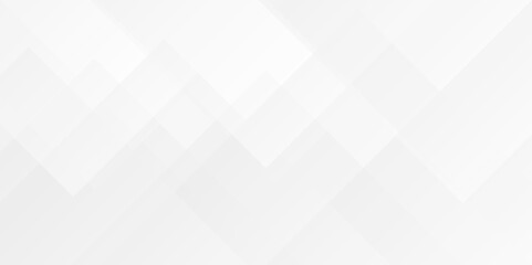 Modern abstract white curve square lines triangle technology backdrop. white light grey background. Space design concept. Decorative web layout poster, banner. White grey background vector design.